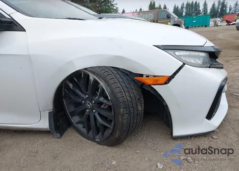 2020 Honda Civic Si Coupe из США, поврежденный, VIN 2HGFC3A59LH751595